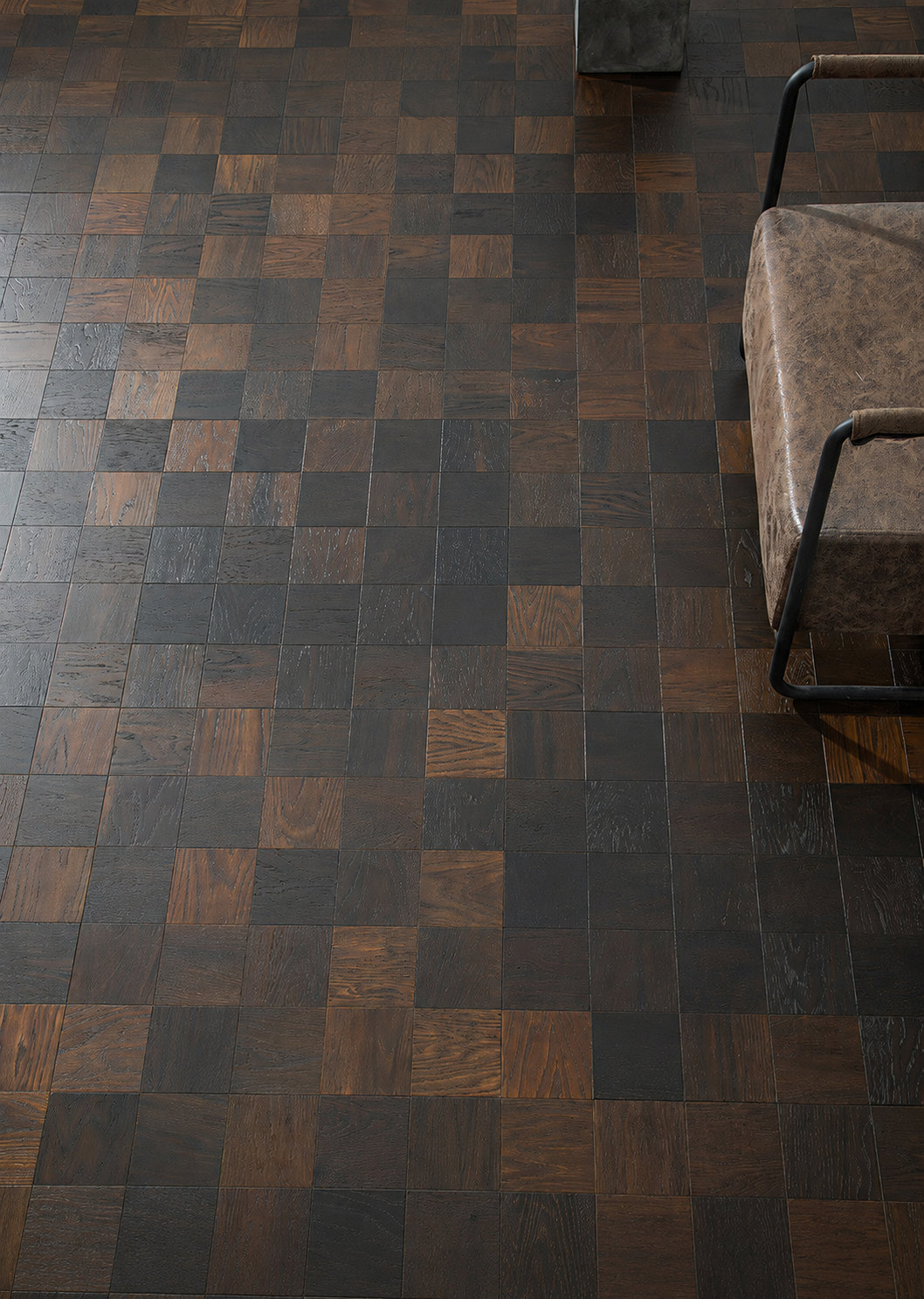 Union Jack Parquet — Burmese Teak
