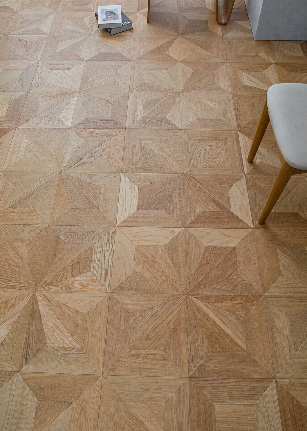 Star Pattern Parquet — 黑胡桃(Black Walnut)